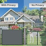 AXT SHADE 90x300cm Balcony Privacy Screen HDPE Anthracite UV Block Fence view 5