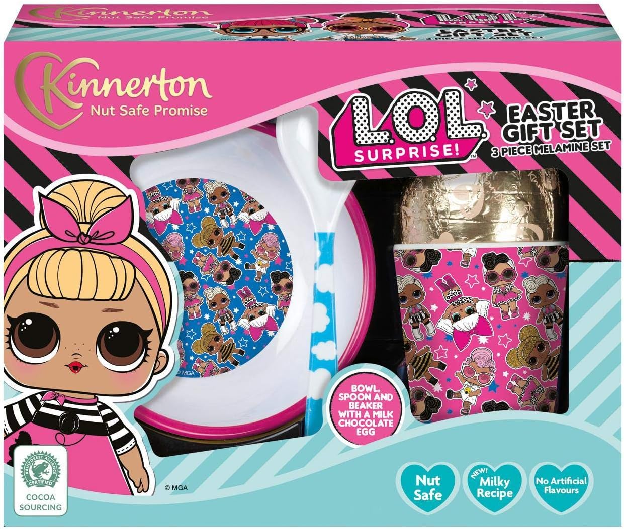 Kinnerton Mealtime Set - LOL Surprise, 45g, Multi