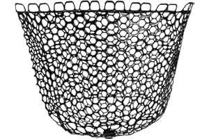 CWSDXM Fishing Landing Net Trout Net Replacement Netting with Rubber Mesh for Fish Fly and Fishing Landing