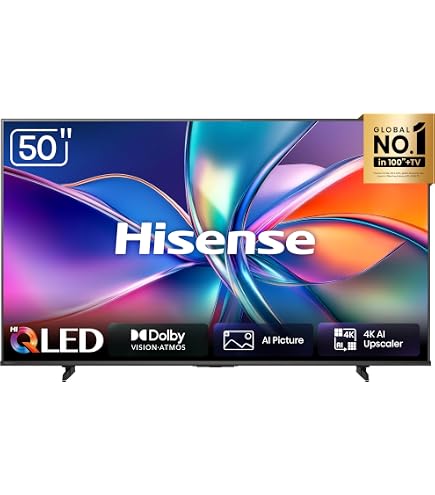 Hisense 55U8N Google TV funciona com Alexa 2024 MiniLED Display