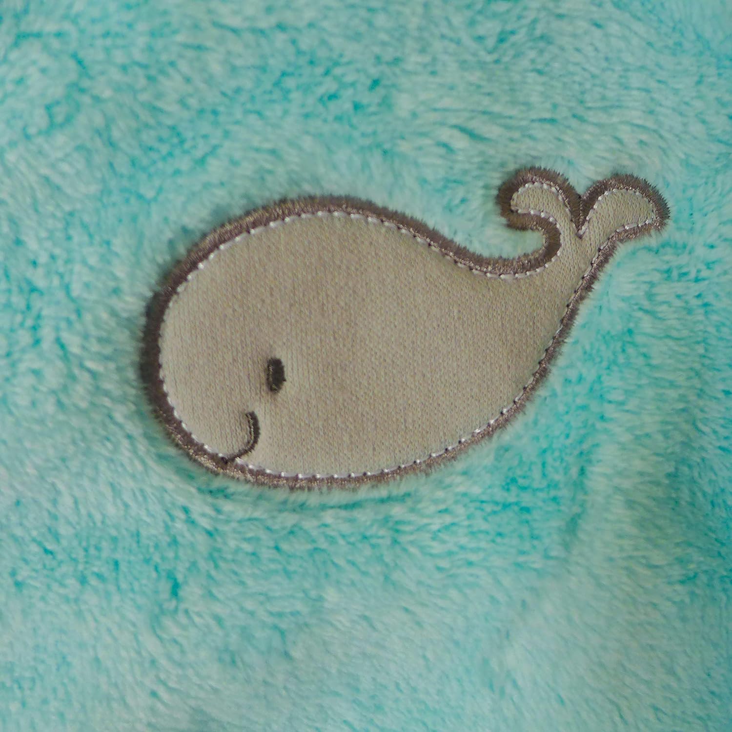 Neat Solutions Extra Soft & Warm Hooded Baby Bathrobe, Playful Whale, 0-9 Months, 13.7 x 7.2 x 2.2 Inch (HR136): Baby