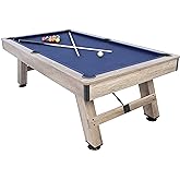 American Legend Billiard Table with Rustic Wood Finish