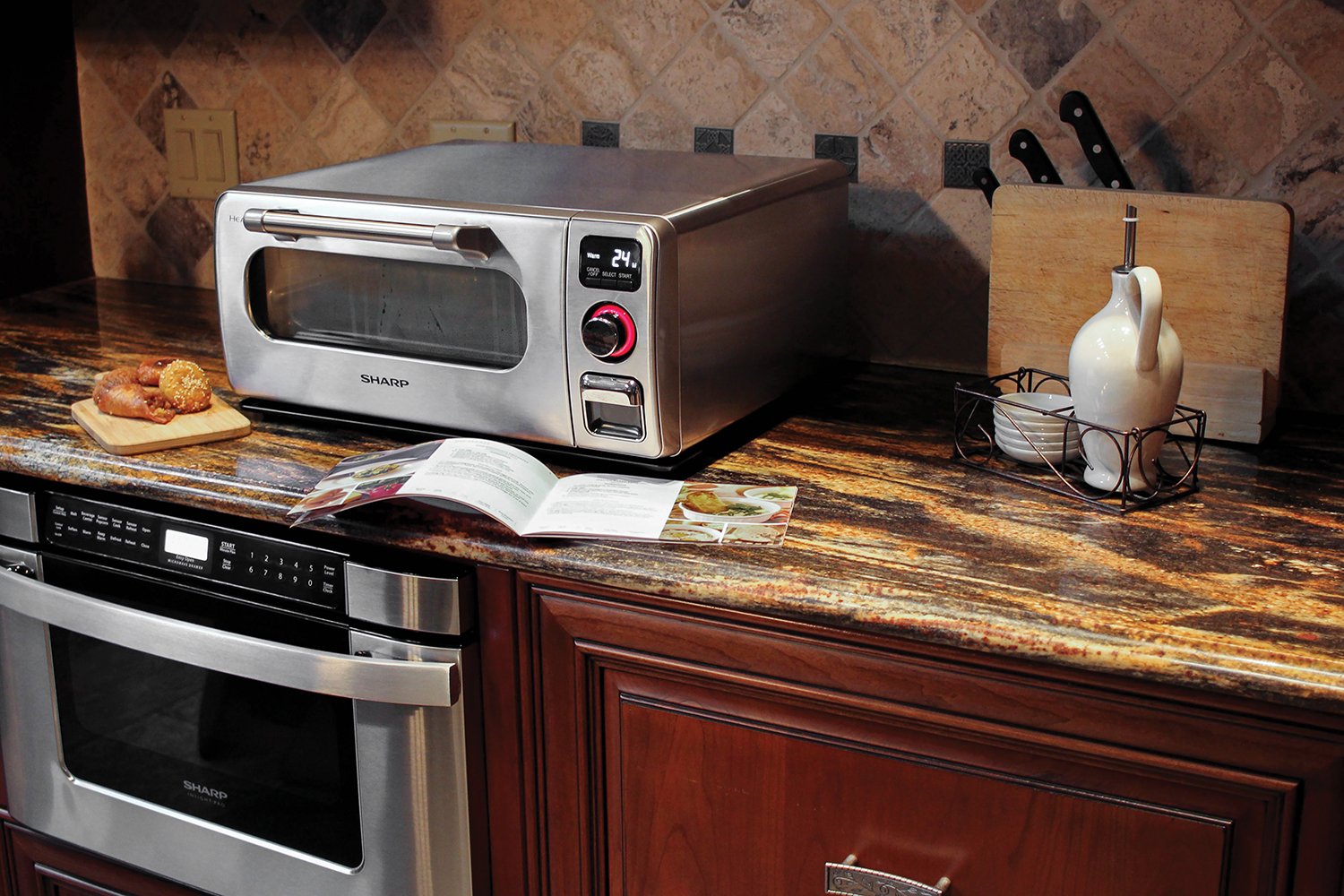 Sharp Zssc0586ds Superheated Steam Countertop Oven Stainless