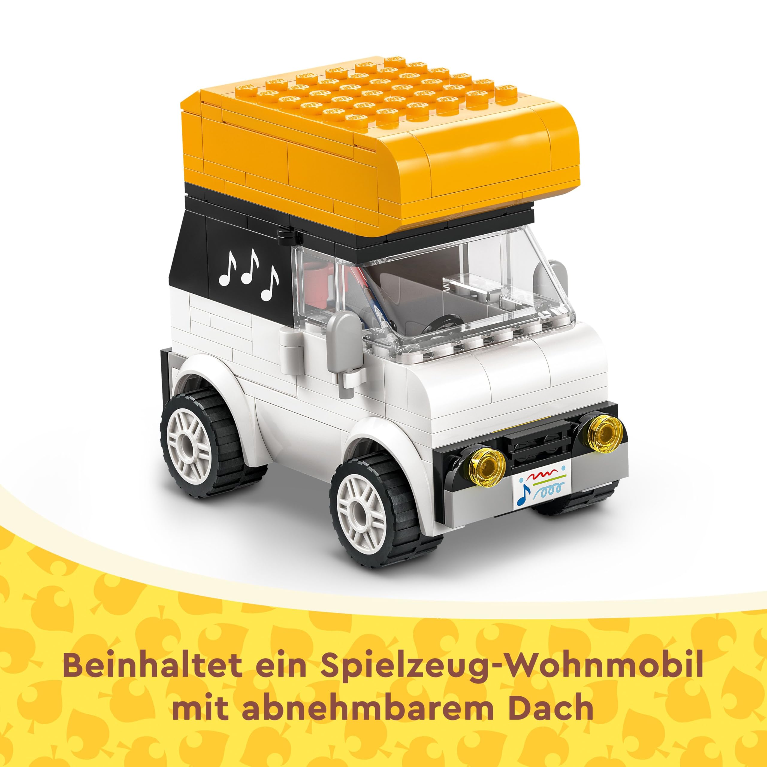 LEGO Animal Crossing K.K. spielt auf dem Festplatz, Bauspielzeug mit Café und Auto aus den Videospielen, Spielset für Mädchen und Jungen ab 7 Jahren, Geschenk für Kinder 77052 6