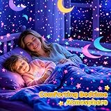 DQMOON Star Projector Night Light for Kids, Timer & Remote Control, 360° view 2