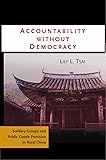 Accountability without Democracy: Solidary Groups and Public Goods Provision in Rural China (Cambridge Studies in Comparative Politics)
