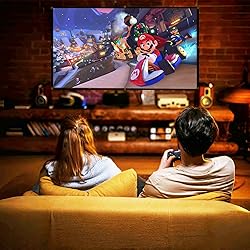 100 Inch Projector Screen, VenirCool Portable