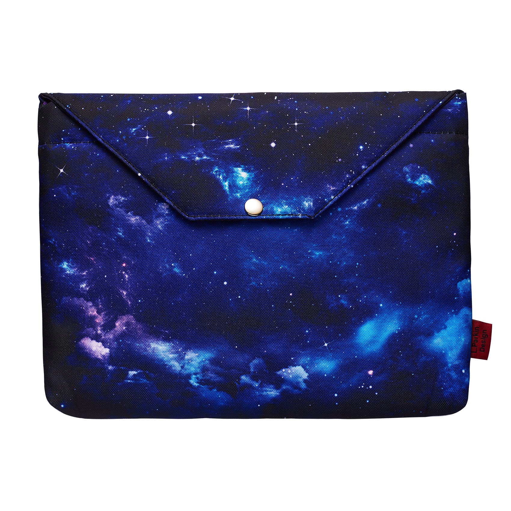 Galaxy Book Sleeve Protector Pouch Book Covers for Paperbacks, Book Sleeves with Zipper Padded, 11.4 x 9 Inch