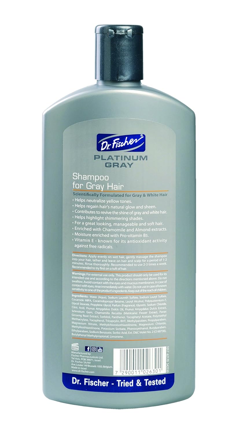 Amazon Com Dr Fischer S Clarifying Platinum Purple Shampoo