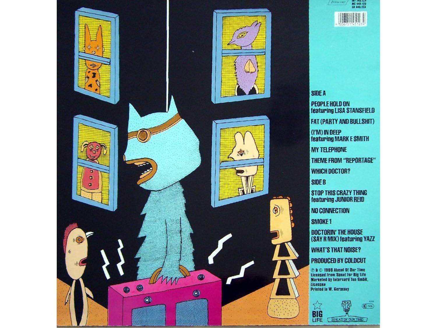 Coldcut Coldcut What S That Noise Intercord Int 145 123 Ahead Of Our Time Int 145 123 Big Life Int 145 123 Amazon Com Music