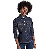 Cinq à Sept Women's Denim Scrunched Canyon Jacket