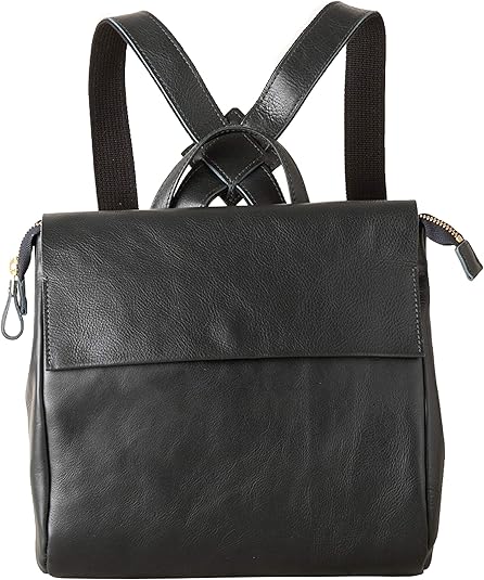 Amazon Co Jp イマイバッグ Genova 日本製 牛革 リュック コンパクト 大人 本革 リュックサック 軽量 B5 レディース 2817 ネイビー シューズ バッグ