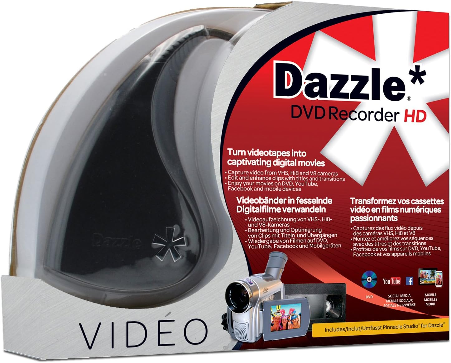 Dazzle DVD Recorder HD (PC), black