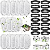 RLSHEN Cat Water Fountain Filter for Stainless Steel 108oz/3.2L& 67oz/2L Automatic Pet Water Dispenser Fountian Replacement Filter with Sponges, white-16