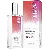 Instyle Fragrances | Inspired by Ralph Lauren's Romance | Women’s Eau de Toilette | Vegan, Paraben Free, Phthalate Free | Never Tested on Animals | 3.4 Fluid Ounces