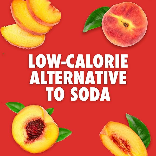 KOOL-AID TWIST PEACH DRINK SWEETENED POWDERED DRINK MIX, 8.6 OUNCE – PACK OF 12