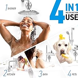 AquaHomeGroup Shower Head Filter for Hard Water