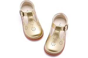 Felix & Flora Toddler Little Girl Mary Jane Dress Shoes - Ballet Flats for Girl Party School Shoes