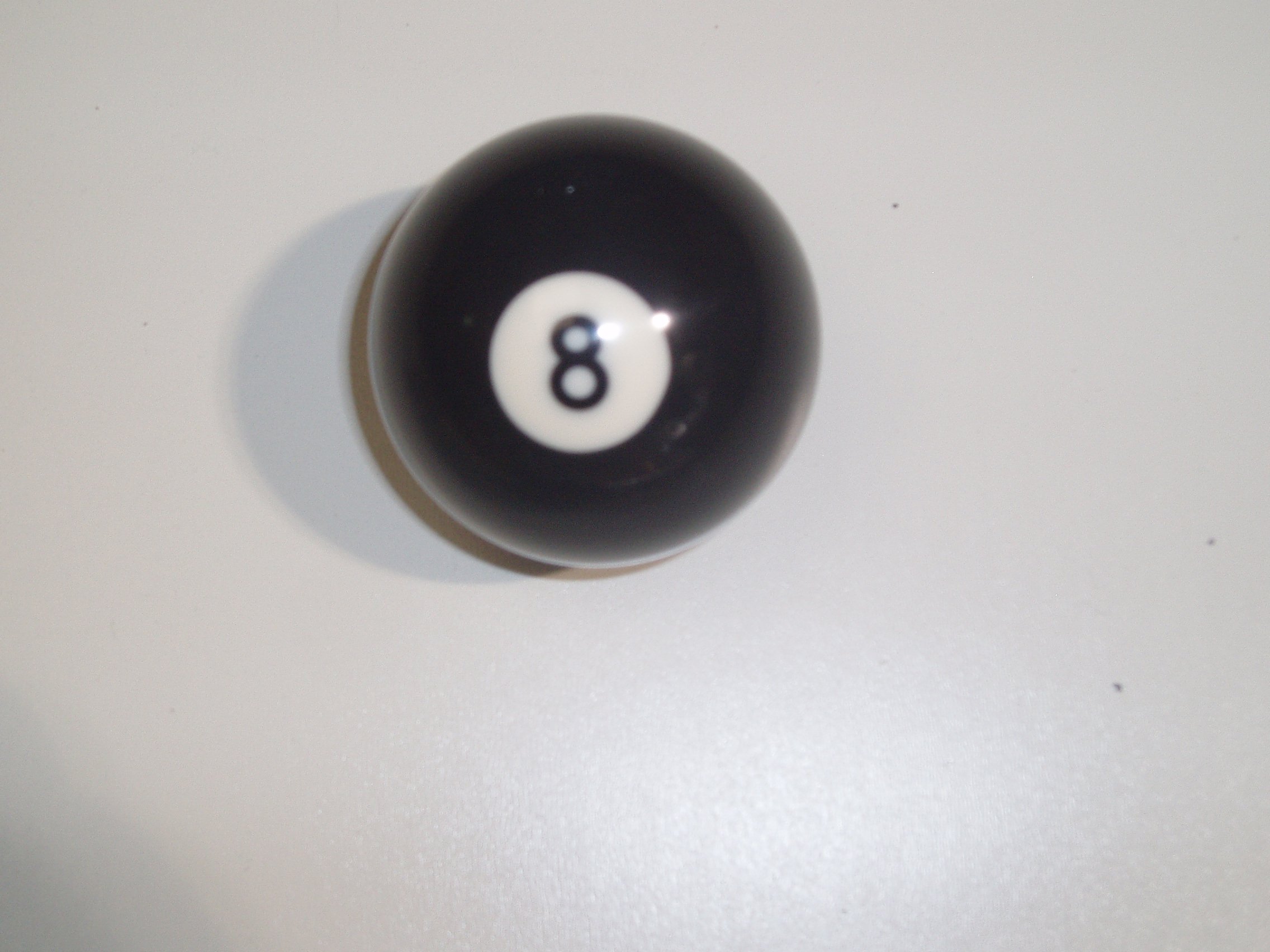 SGL BLACK 8 BALL 2" STANDARD SIZE **
