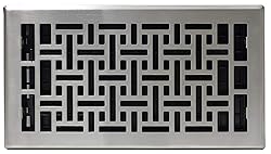 Decor Grates AJH612-NKL Oriental Floor