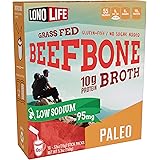 Lonolife Sipping Bone Broth Grass Fed Beef 4 Stick Packs .53 Oz (2 Packs