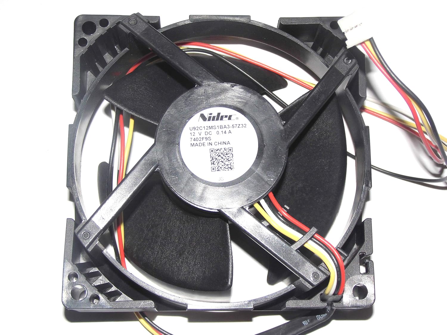 Zyvpee 92mm U92C12MS1BA3-57Z32 DC12V 0.14A Ventilador de Nevera ...