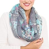 Infinity Scarf for Women Lightweight Fashion Scarves for Summer Fall