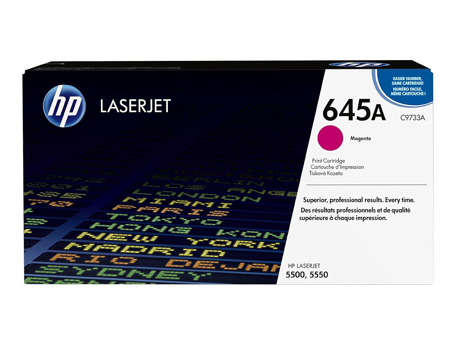 Amazon.com: HP 645A (C9733A) Magenta Original Toner Cartridge for HP Color