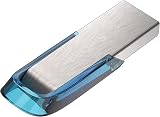 SanDisk Ultra Flair 64GB USB 3.0 Flash Drive Blue 150MB/s Read view 5