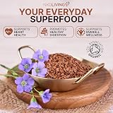 NKD Living Organic Whole Flax Seeds 1kg High Fibre Omega-3 Vegan Non-GMO view 5