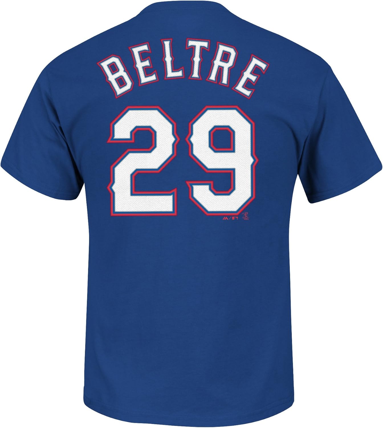 Amazon.com : Majestic Adrian Beltre Texas Rangers Official Player T-Shirt Men's Large : Clothing
