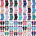 Hoosige 48 Pairs Nurse Socks Bulk Novelty Nurse Teeth Cotton Socks Medical Themed Nurses Gifts for Women Dentist Doctor Assistant Birthday Gift