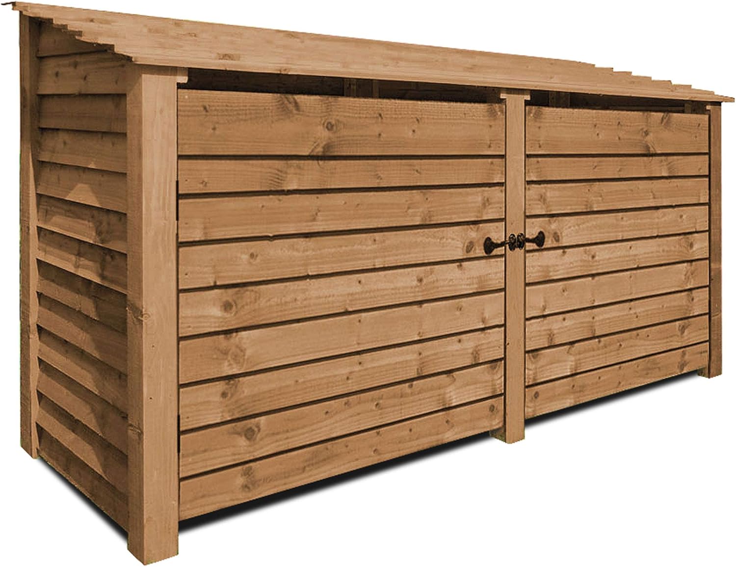Rutland County Garden Furniture Normanton 4ft Tall Log Store/Garden