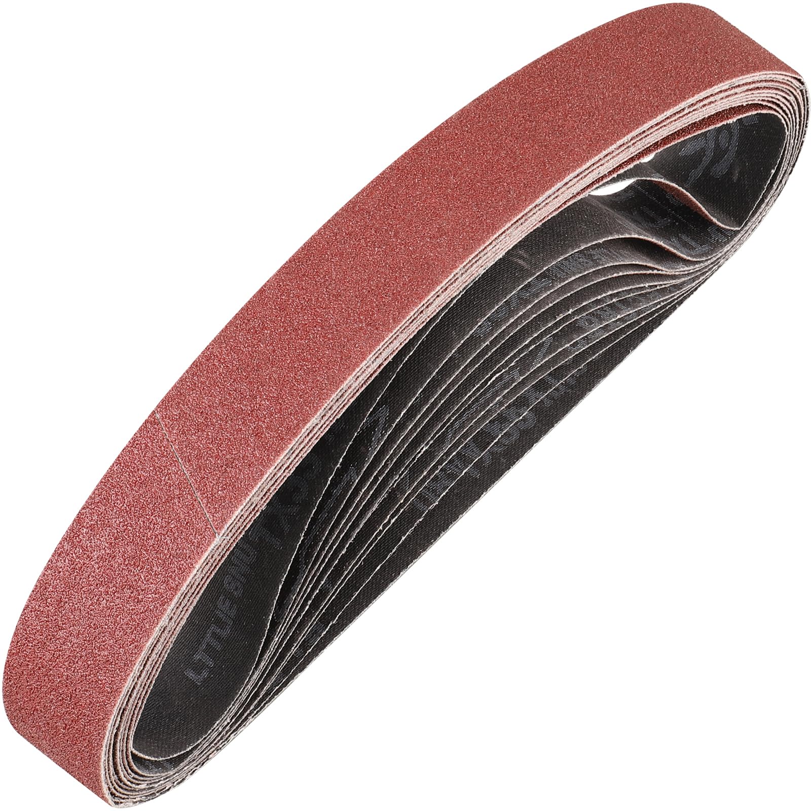 STEBRUAM Sanding Belt 40 x 760 mm,10PCS 80 Grit