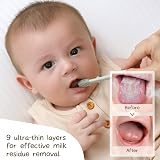 Moonkie Baby Finger Toothbrush Tongue Cleaner Kit Blush 2 Pcs view 3