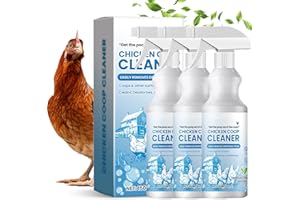 Multipurpose Powerful Chicken Coop Deodorizer,Chicken Coop Deodorizer,Odor Eliminator for Backyard Chickens,All-Natural Chick
