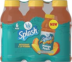 V8 Splash Mango Peach Flavored Beverage, 12 oz. (6 pack)