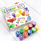 abeec Number Alphabet Stamps Set Self-Inking Kids Toddler Learning Craft Art 3+ view 5