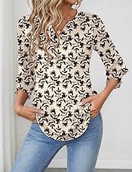 LOMON Womens Shirts for Women Summer 2025 Fashion