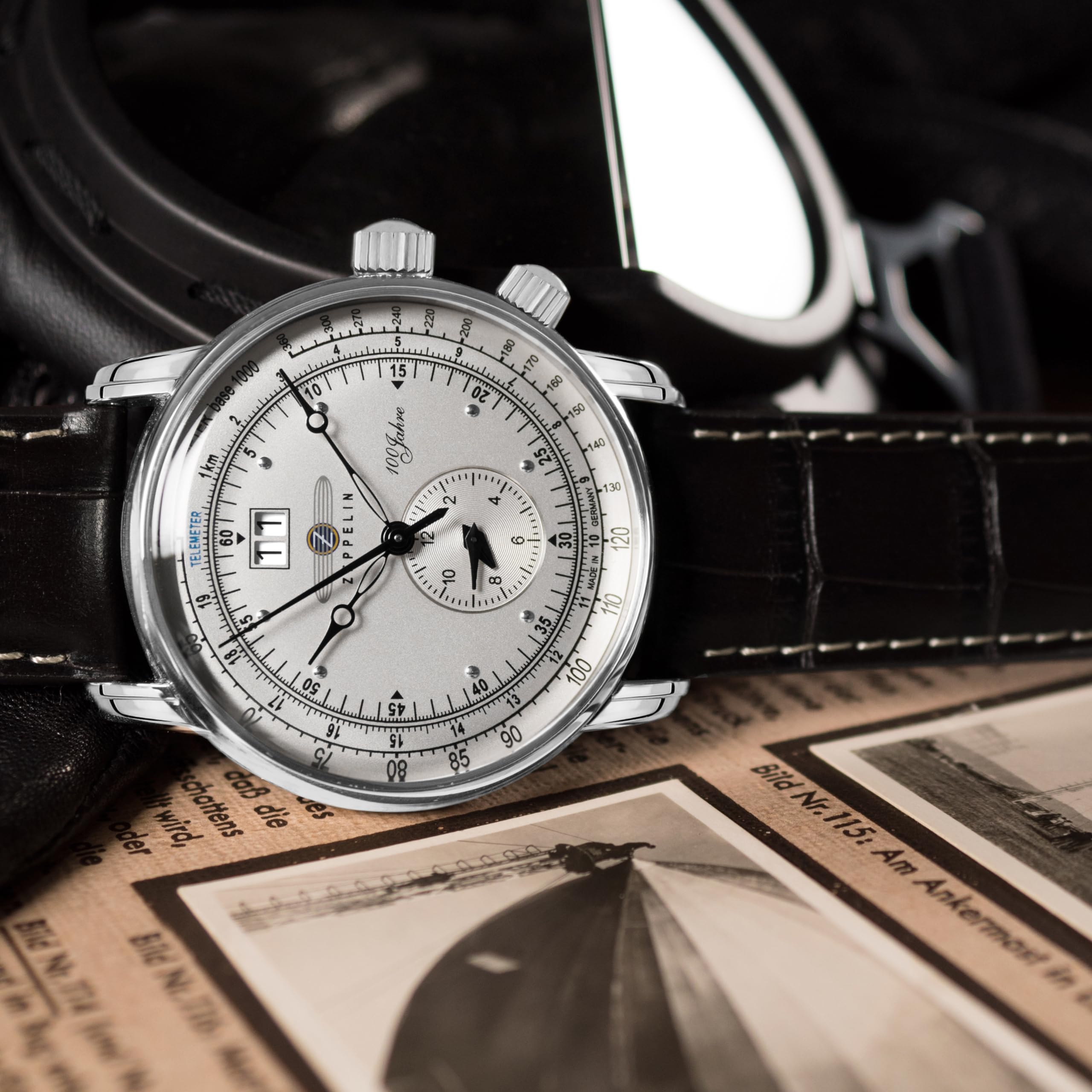 Mua Zeppelin Watch Special Edition 100 Years 100 Anniversary Silver ...