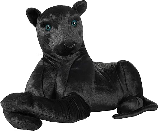 Brubaker Panther Pluschtier 110 Cm Liegend Xl Stofftier Kuscheltier Raubkatze Schwarz Amazon De Spielzeug