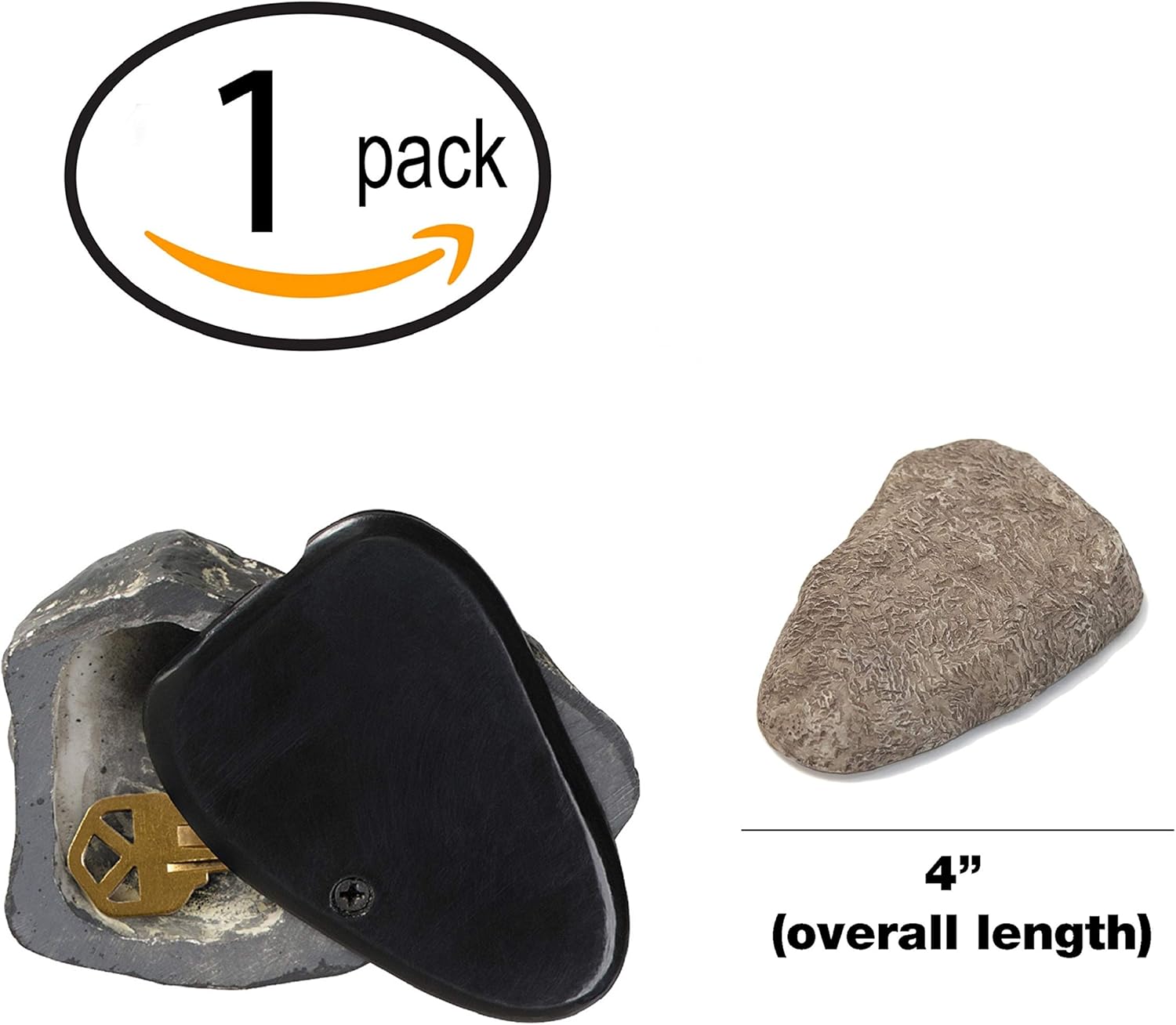 Lucky Line Faux Rock Key Cash Hider, (90601): Office Products
