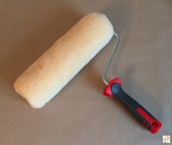 Professional Lambskin Paint Roller, 27 cm, 2 K Handle Amazon.co.uk