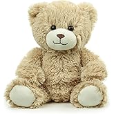 Plushland Classic Teddy Bear Stuffed Animal Plush Toys, Small Brown Plush Bear - Home Party Plushies Decoration, for Kids and Adults - 10 Inches (Furry)