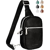 Vantamo Small Crossbody Bags for Women, Sling Bag with RFID & Anti-Pickpocket Clip, Adjustable Strap Cross Body Packs