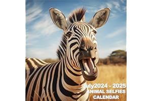 AECCN Wall Calendar 2024-2025, 12 animal species, 18 month calendar july 2024-2025 with Main Holidays, 12 X 12 inch Colorful Thick Paper. Suitable for Planning, Scheduling, and Organizing.