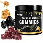 Newrish Shilajit Gummies l Manuka Honey | Himalayan shilajit |No Added Sugar I Ashwagandha, Gokshura| Fulvic Acid & 85+ Trace Minerals I for Men, Women I Non-GMO I 100% Natural & Organic I 30 Gummy