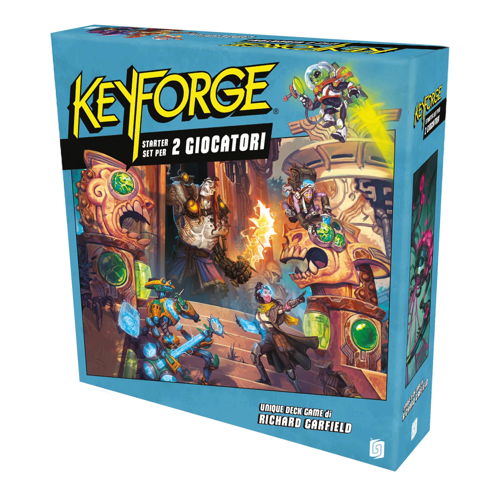 Asmodee - Keyforge Starter Set for 2 Players, Card Game, 2 Players, 14+ Years, Italian Edition