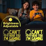 YuanDian 3D Illusion Night Light Gaming Headset 16 Colors Remote USB view 4