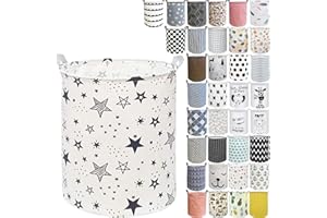 RoyBoder Collapsible Laundry Basket in Bedroom Waterproof Laundry Hamper in Bathroom Large Laundry Bag in College Dormitory Cloakroom Livingroom Nursery Organizer Toy Bin